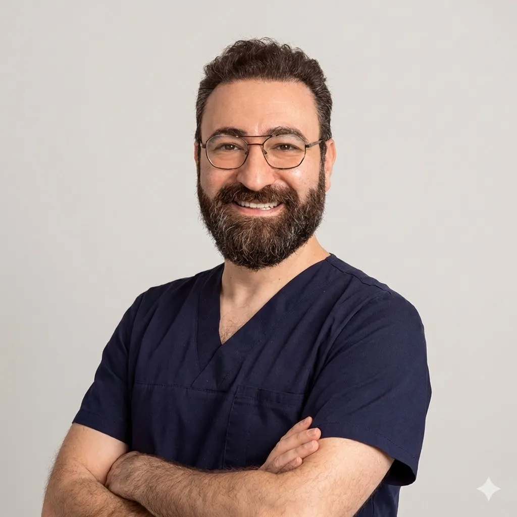 Tannlege Mohamad Alhousain, klinisk leder hos DiDent